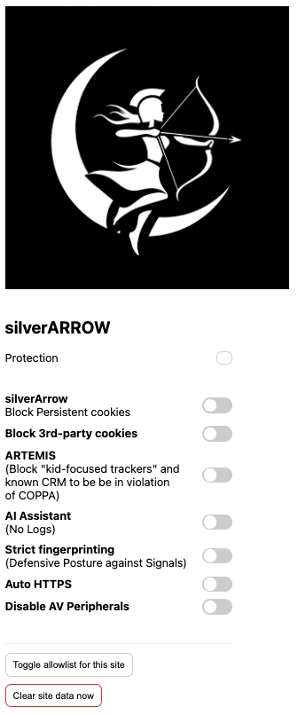 Silver Arrow Extention Example